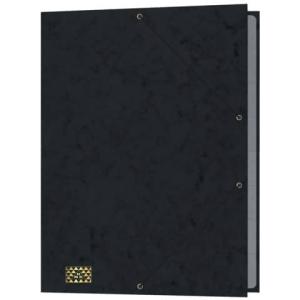 Konferenz- und Ordnungsmappe 9 Fächer A4, Karton schwarz RNK 4616-9 (4002871461696)