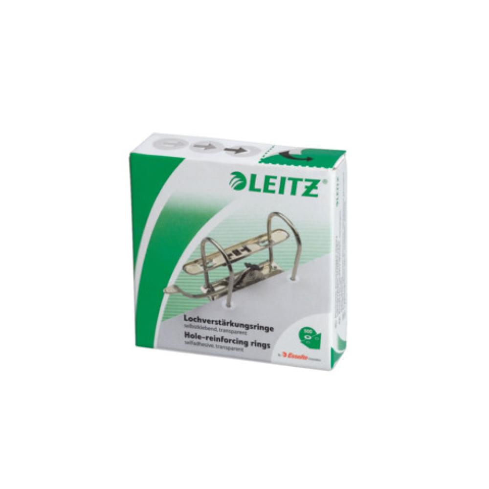 1706 Lochverstärkungsringe Polypropylen 500 Stück weiß-transparent Leitz 17060000 (4002432302918)