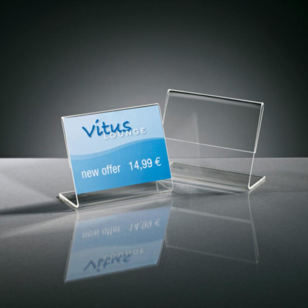 Info- Preisaufsteller glasklar für A8 q SIGEL PA103 (4004360901782)