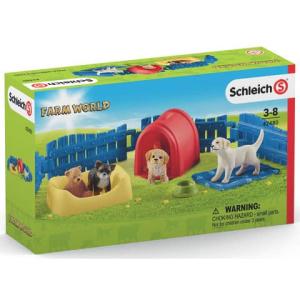 Spielzeugfigur Welpenstube Schleich 42480 (4055744029868)