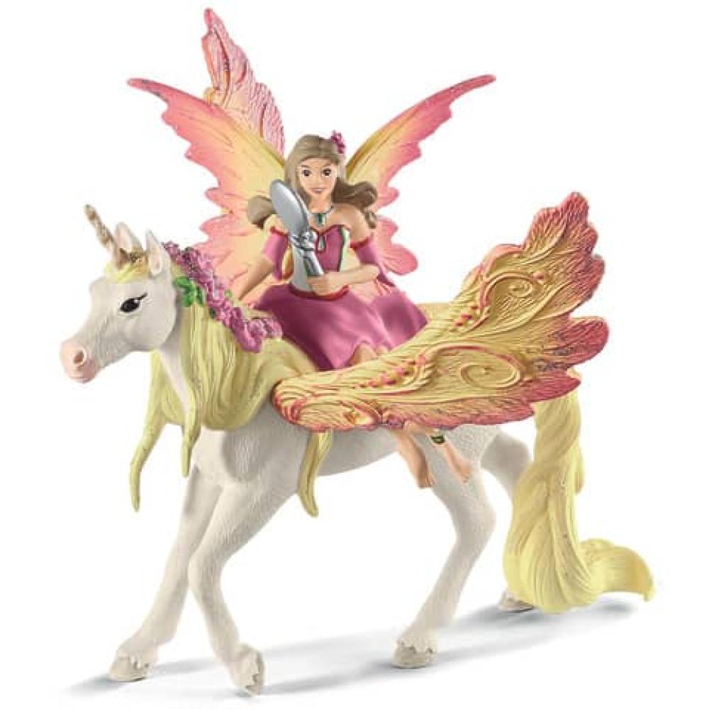 Spielzeugfigur Feya mit Pegasus-Einhorn Schleich 70568 (4055744020377)