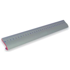 Lineal 30cm Alu Standard mit Rutschbremse WEDO 525331 (4003801782591)