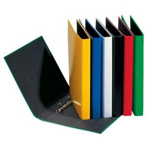 Ringbuch Basic Colours A5, 2-Bügel-Mechanik Ring- 25mm farbig sortiert 12 Stück PAGNA 20407-00 (4009212314192)
