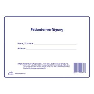 Patientenverfügung DIN A4, 1 Satz 10 Stück weiß AVERY ZWECKFORM 2837 (4004182028377)