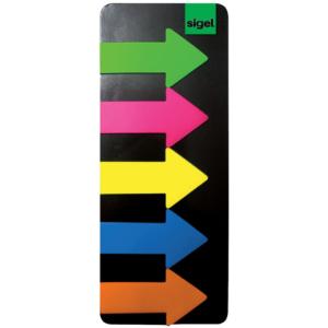 Haftmarker Film 25x45 mm 125 Pfeile SIGEL HN600 (4004360908521)