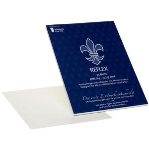 Reflex Korrespondenzpapier DIN A4, weiß 35 Blatt RÖSSLER 23003201 (4014969368046)