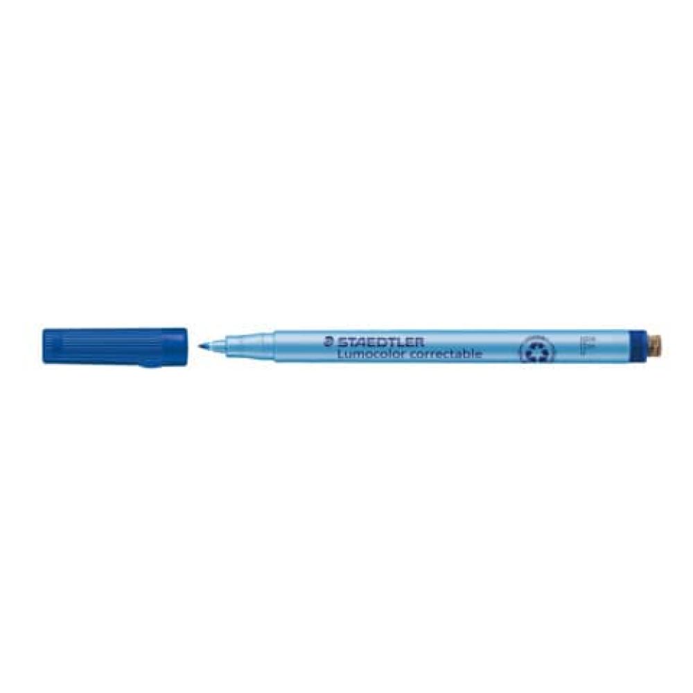 Folienstift Lumocolor correctable blau 0,6 mm STAEDTLER 305 F-3 (4007817305003)