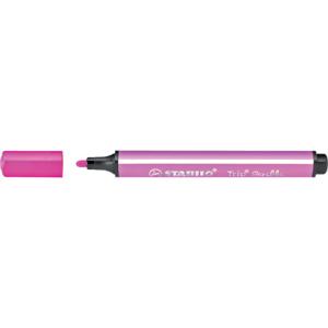 Gefederter Dreikant-Filzstift Trio Scribbi Einzelstift rosa STABILO 368/918 (4006381341929)