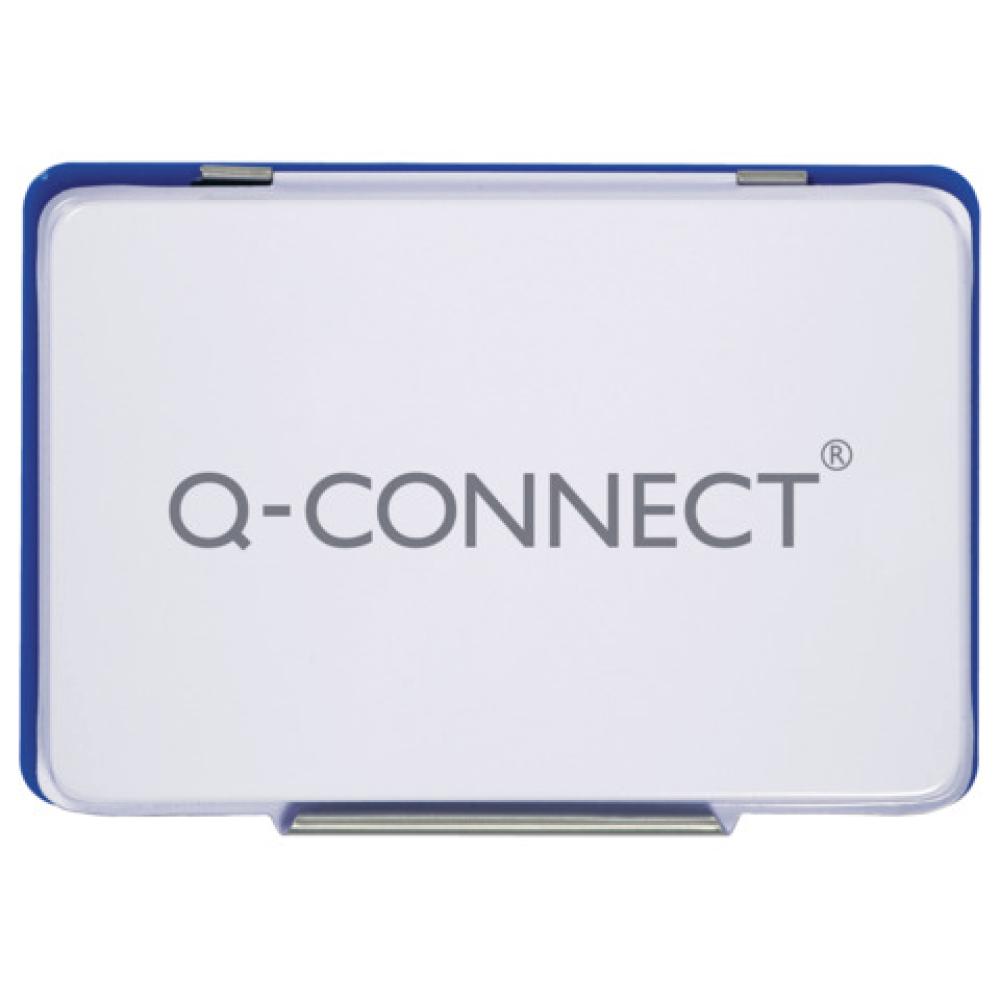 Stempelkissen 9x5,5cm blau Q-CONNECT KF16313 (5705831163133)