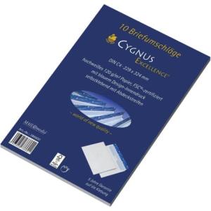 Briefumschlag C4, haftkebend weiß Offset 100g 10 Stück CYGNUS EXCELLENCE 30002434 (4003928786601)