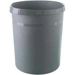 Papierkorb GRIP KARMA 18 Liter rund 100% Recyclingmaterial öko-dunkelgrau HAN 18198-19 (4012473091085)