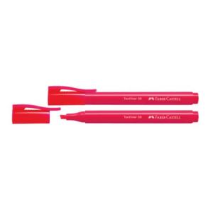 Textmarker 38 Stiftform rot FABER CASTELL 157721 (9556089006286)