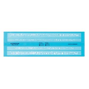 Staedtler Schriftschablone Mars 572 Fl Blau (4007817534687)