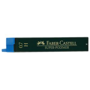 Feinmine SUPER POLYMER 0,7 mm H schwarz 12 Minen FABER CASTELL 120711 (4005401207115)