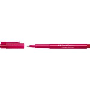 Fineliner BROADPEN 1554 0,8 mm rot (dokumentenecht) FABER CASTELL 155421 (4005401554219)