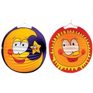 Laterne Sonne & Mond  25 cm sortiert 1413 (4009775141310)