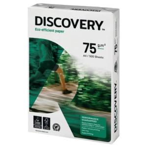 Kopierpapier Discovery A4, holzfrei 75 g qm weiß 500 Blatt 83427A75S (5602024083271)