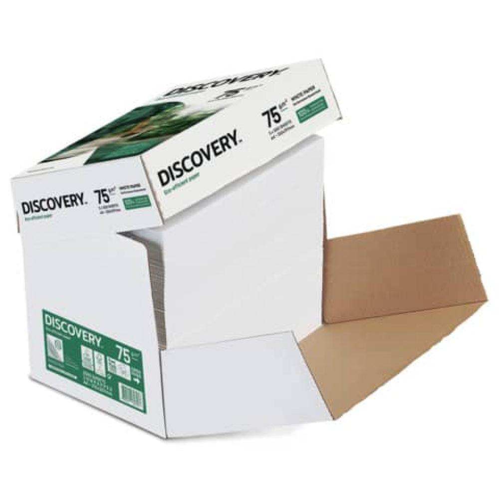 Kopierpapier Discovery A4, holzfrei 75 g qm weiß 2500 Blatt 834270A75S (5602024095229)