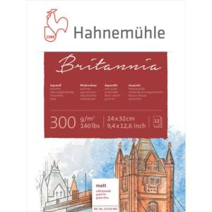 Aquarellblock 24x32 cm 300 g qm 12 Blatt HAHNEMÜHLE 10628980 (4011367289805)