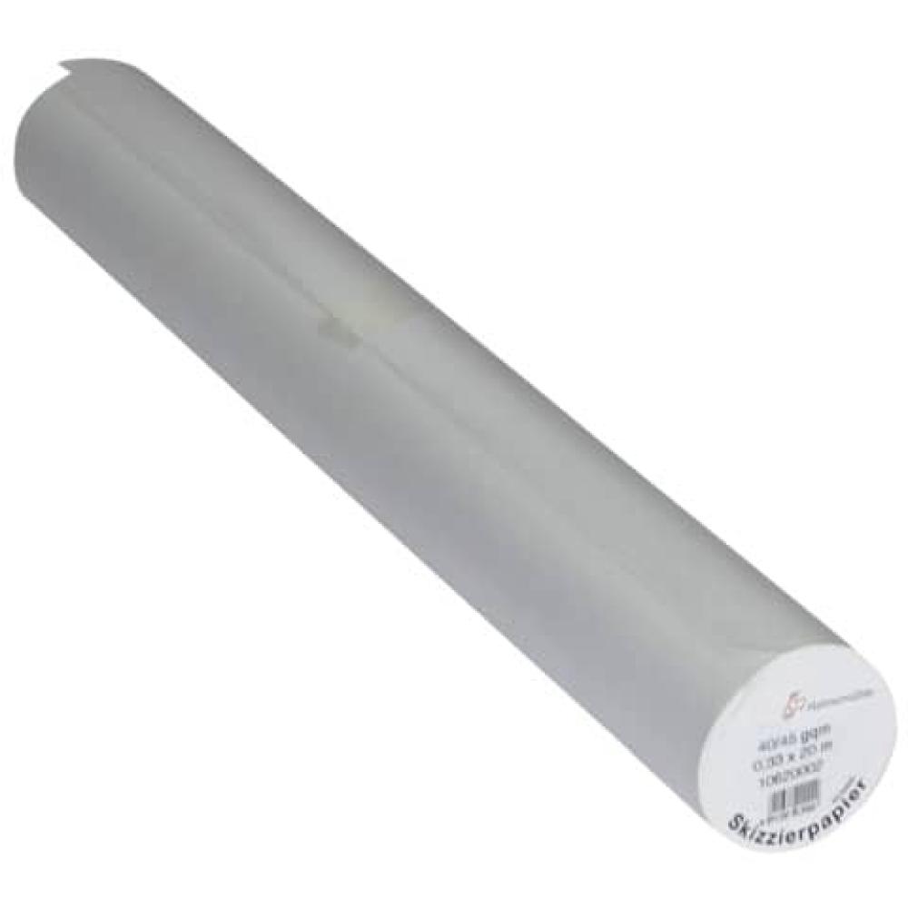 Transparente Skizzierpapierrolle 0,64x20m 40 45 g qm HAHNEMÜHLE 10620005 (4011367200053)