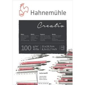 Skizzenblock Creativ A4, 100 g qm 100 Blatt HAHNEMÜHLE 10628245 (4011367282455)