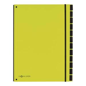 Pultordner Trend 12 Fächer Eckspanngummi lindgrün PAGNA 24129-17 (4013951007451)