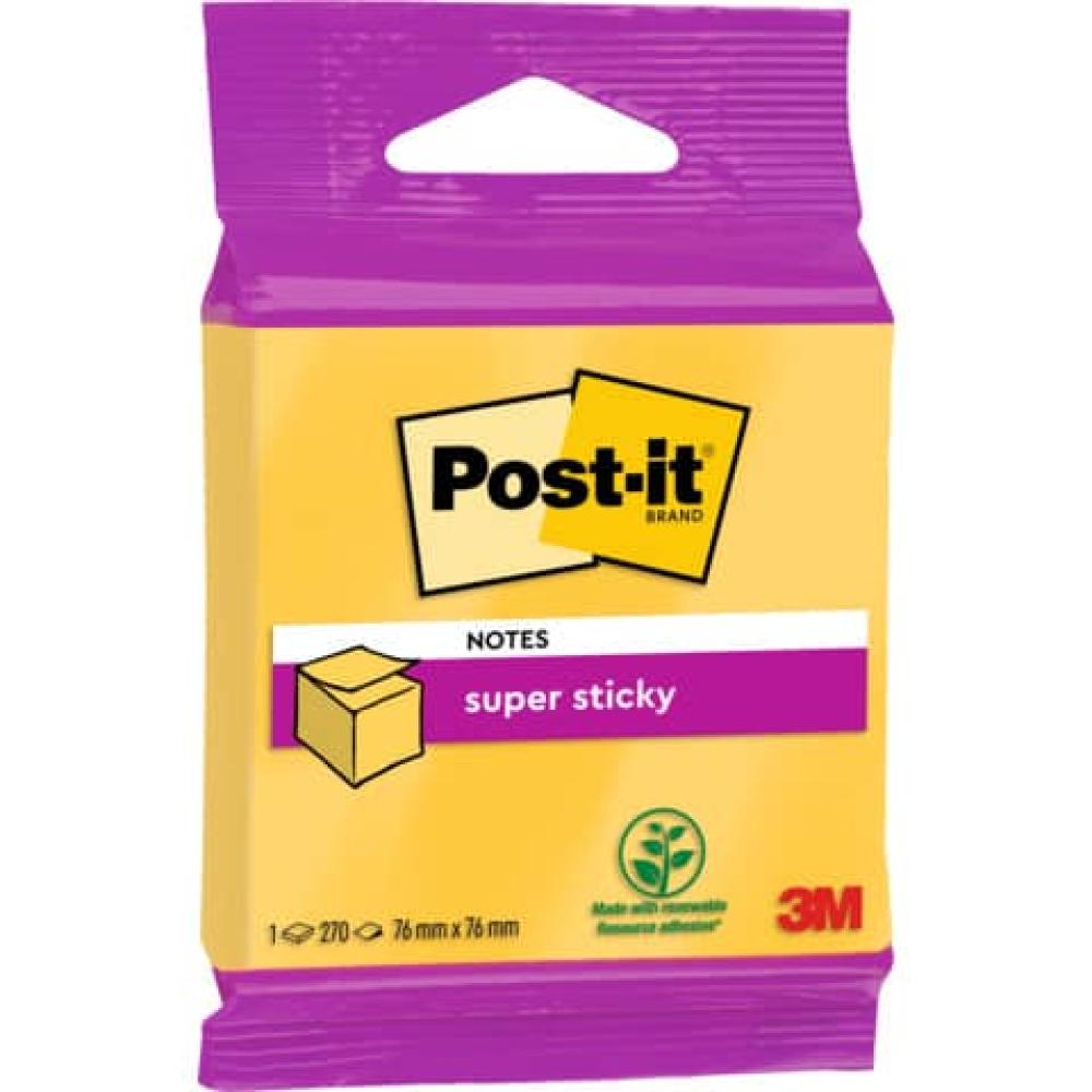 Post-it Super Sticky Haftnotizen Extrastark 2014-s Gelb, 1 St. (4001895915383)