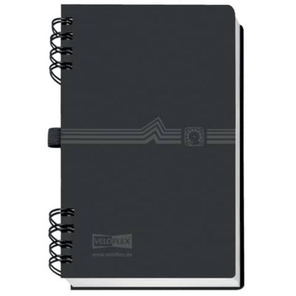 Telefonspiralbuch A6, schwarz Veloflex 5106 180 (4000225059339)