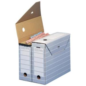Archivbos tric A4 und Registratur mit Reiter grau weiß ELBA 100333274 (4002030830035)