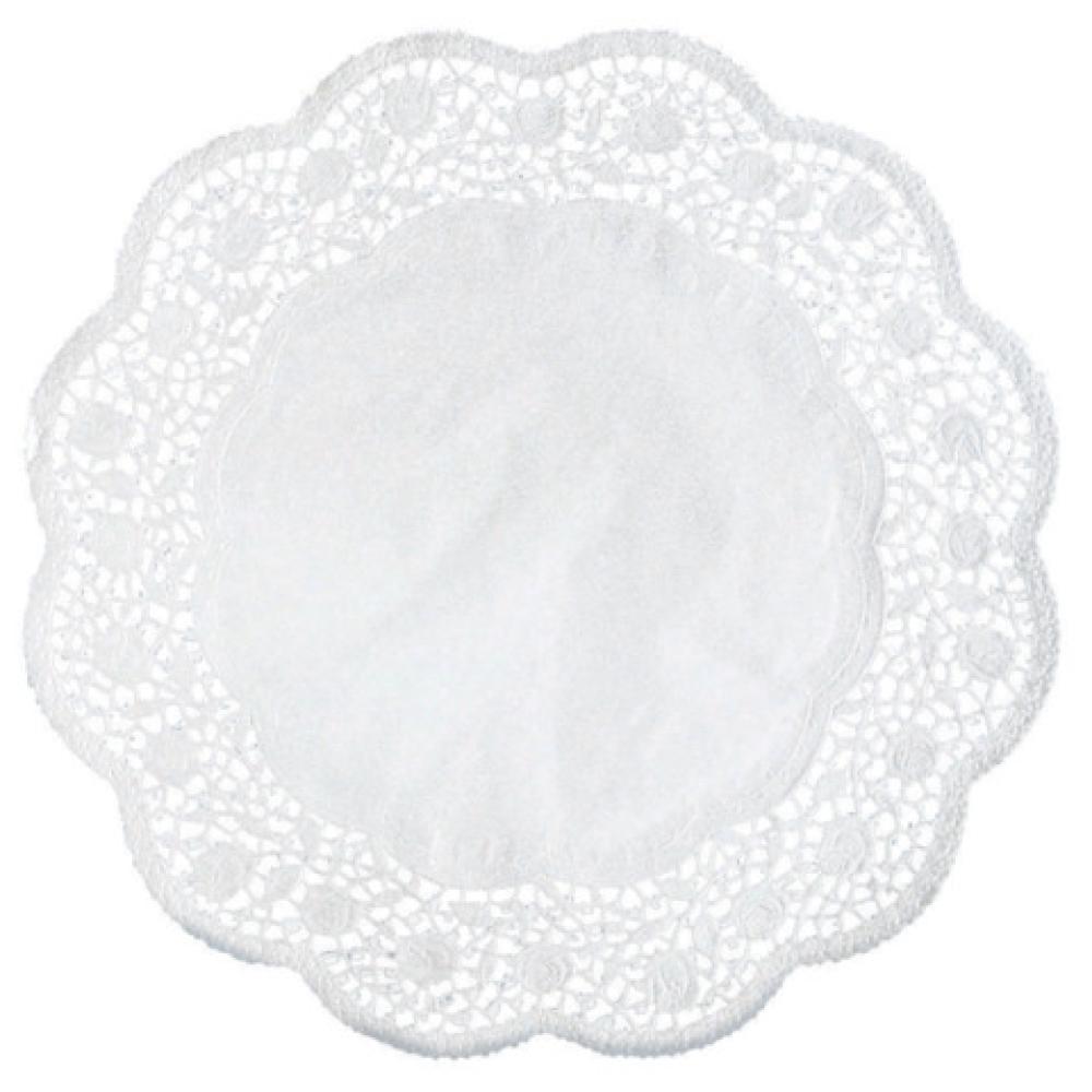 Tortenspitzen  36 cm 6 Stück weiß DEMMLER 360110628 (4004158360104)