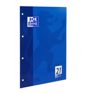 50 Oxford Arbeitsblock Din A4 Liniert Lineatur 21 100050343 (4006144920996)