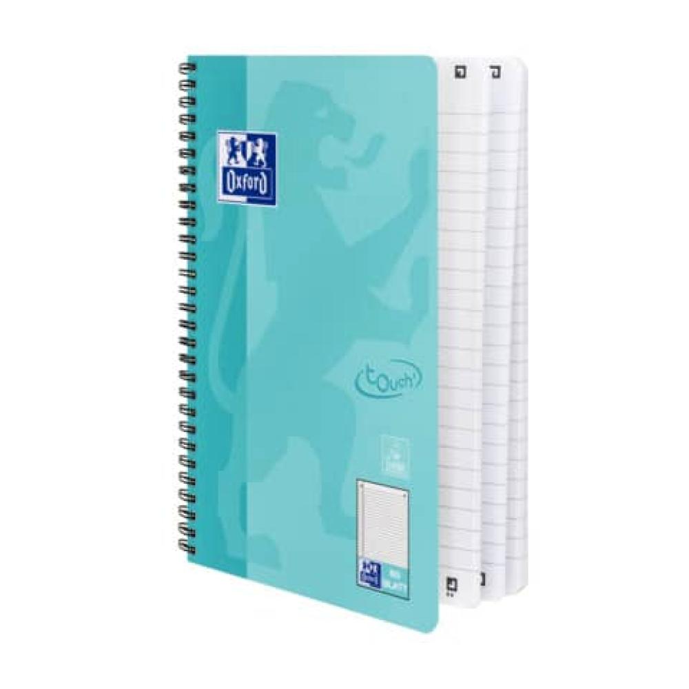 Collegeblock Touch B5, liniert 80 Blatt 90 g qm aqua OXFORD 400086489 (4006140021079)