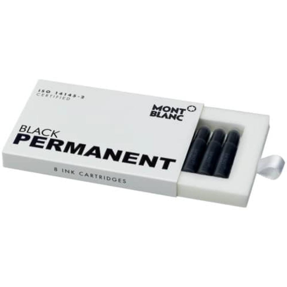 Tintenpatrone 8 Stück black MONTBLANC MB128209 (4017941594464)