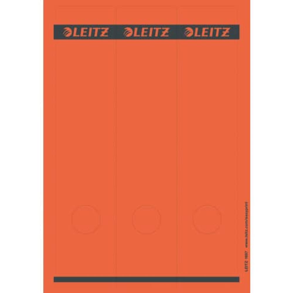 75 Leitz Ordneretiketten 1687-25 Rot 16870025 (4002432330669)