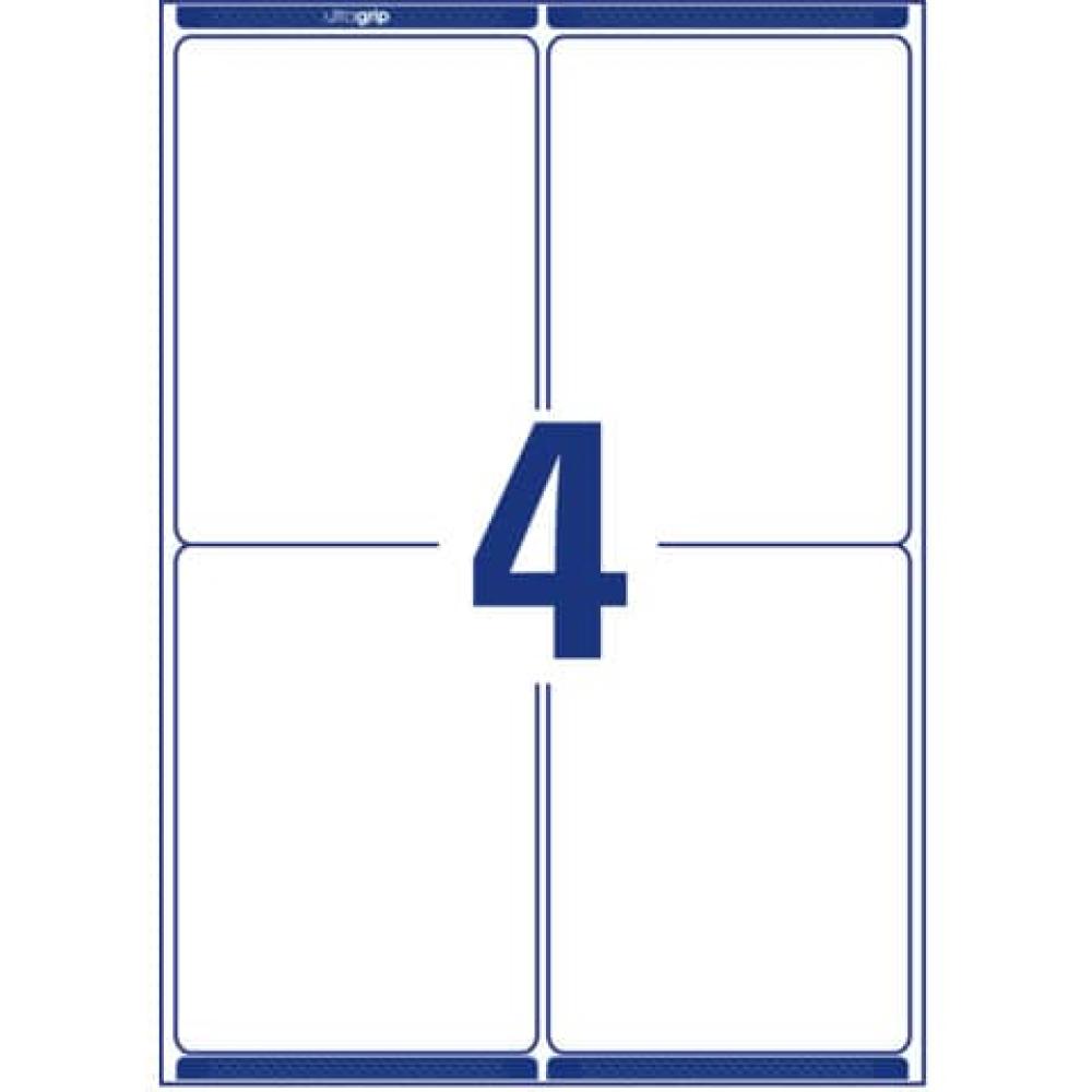 400 Avery Zweckform Versandetiketten L7169-100 Weiß 99,1 X 139,0 Mm (4004182471692)