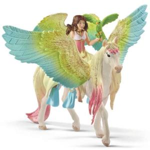 Spielzeugfigur Surah mit Glitzer-Pegasus Schleich 70566 (4055744020353)