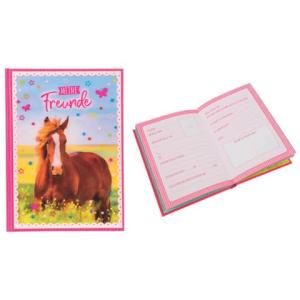 Freundebuch 3D Pferdeliebe 88 illustrierte Seiten A5 GOLDBUCH 43 291 (4009835432914)