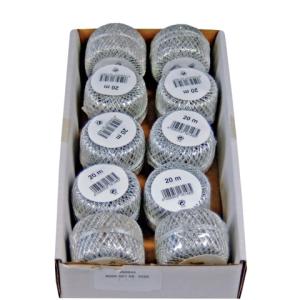 Cordonettkordel 1 mmx20 m silber GOLDINA 4008 001005 1020/ (4008953161485)