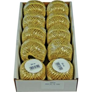 Cordonettkordel 1 mmx20 m gold GOLDINA 4008 001015 1020/ (4008953161492)