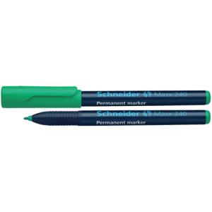 Permanentmarker Maxx 240 1-2 mm grün SCHNEIDER SN124004 (4004675000200)