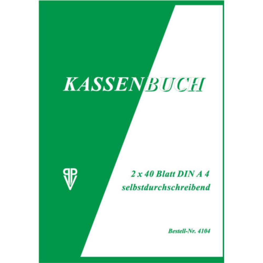 Kassenbuch A4, 2x 40 Blatt SD PVP Penig 4104 (4019333041044)
