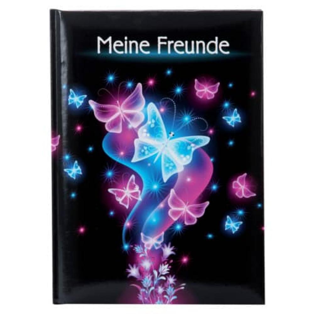 Freundebuch Schmetterling A5, 88 illustrierte Seiten GOLDBUCH 43577 (4009835435779)