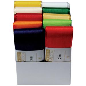Basic Taftband 40 mmx3 m farbig sortiert GOLDINA 1445040991003 ()