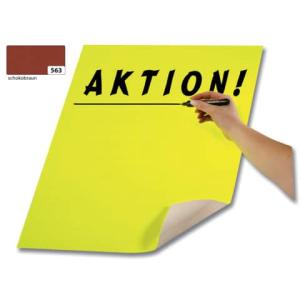 Plakatkarton 48x68 cm schokobraun FOLIA 65563 (4001868655636)