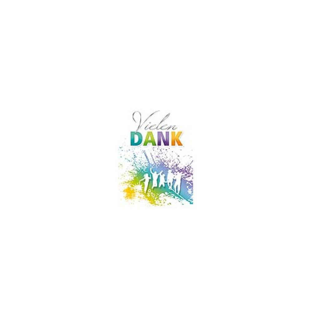 Danksagungskarte Jugendweihe 5 Stück inkl. Umschlag 17-3766 (9004546396321)