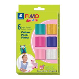 Modelliermasse FIMO Kids Materialpackung girlie Kunststoff 6x42 g STAEDTLER 803202 (4007817805183)