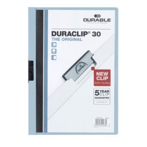 Klemm-Mappe DURACLIP 30 A4, blau DURABLE 2200 06 (4005546210339)