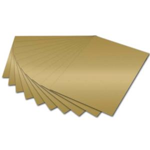 Fotokarton, DIN A4, 300 g/ qm, gold glänzend folia 614/50 66 (4001868614664)