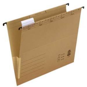 Hängesammler A4, 230 g qm Dehnfalz braun 100560119 (4002030031050)