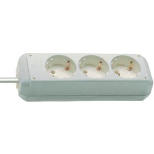 Steckdosenleiste ECO-Line- 3-fach ohne Schalter weiß BRENNENSTUHL 1158610015 (4007123249374)